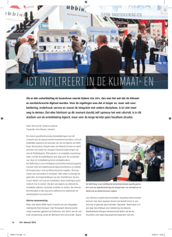 ICT infiltreert in de klimaat en sanitairbranche