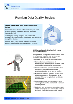 Productbeschrijving – Data Quality (pdf)