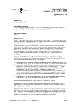 12 Agp - Treasurystatuut 2014 pdf