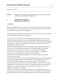 een brief aan de Eerste Kamer - OV