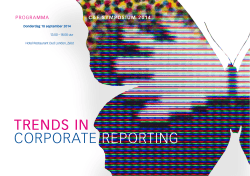 TRENDS IN CORPORATE REPORTING
