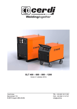 GLT 400 &ndash; 600 &ndash; 800 &ndash; 1200