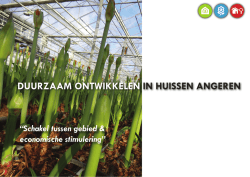 Duurzaamheidsplan Huissen Angeren