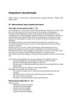 Integratieve neurobiologie