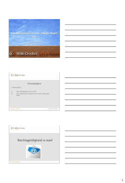 Online zaken doen