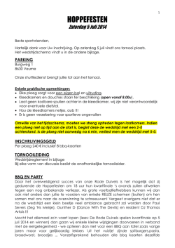 Info en reglement