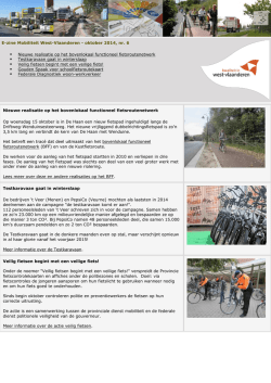 E-zine Mobiliteit West-Vlaanderen