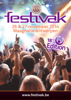 Festivak14 BE Brochure.indd