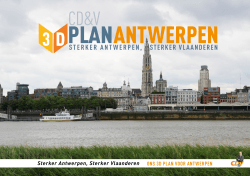 3D-plan Antwerpen