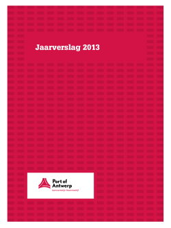 Jaarverslag 2013 (PDF, 974.09 KB)