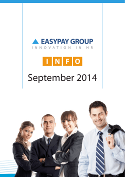 September 2014 - easyweb