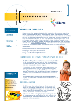 juli 2014 - Kindante