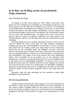In de Ban van de Ring als geschiedschrijving