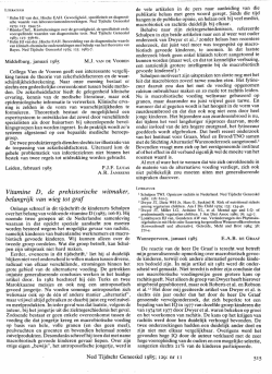 Download PDF - Nederlands Tijdschrift voor Geneeskunde