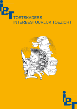 Interbestuurlijk Toezicht