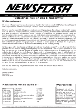 Editie 5 - Universiteit Twente