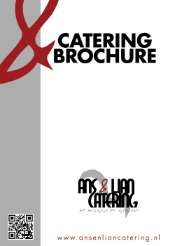 cateringbrochure - Ans en Lian catering