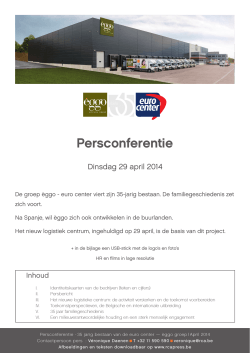 2014_CP NL_35 ans eurocenter eggo.indd