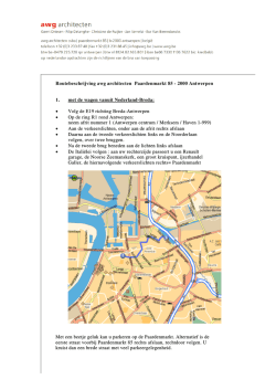 Download hier een - AWG Architecten