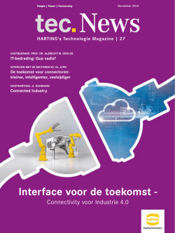 Interface voor de toekomst -