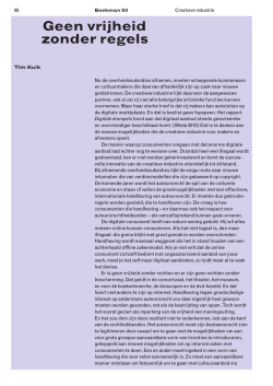 Geen vrijheid zonder regels