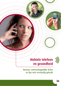 Mobiele telefoon en gezondheid M