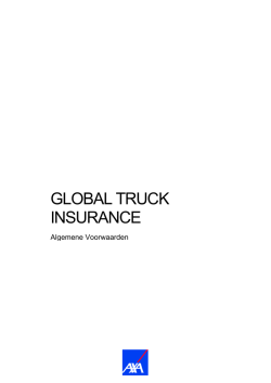 GLOBAL TRUCK INSURANCE