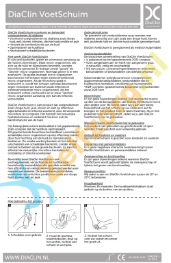 DiaClin FootFoam Insert part 1 of 2_Verkort (AN810NI.1)