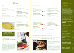 Dinerkaart