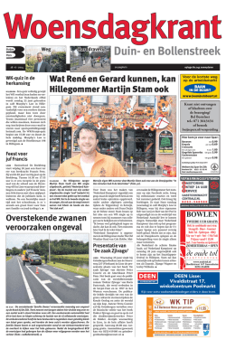 Woensdagkrant Bollenstreek 2014-06-18 10MB