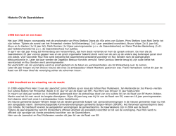 Historie CV de Gaarekiekere - CV De Gaarekiekere Gulpen