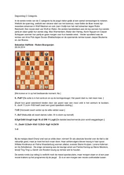 Download (PDF, 372KB) - Pathena NK jeugdschaken Rotterdam 2014