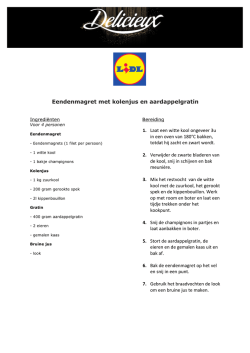 Receptfiche - Lidlinthedark