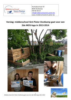 Verslag: middenschool Sint-Pieter Oostkamp gaat voor een 2de
