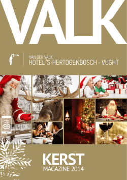 kerstbrochure - Kerst bij Van der Valk