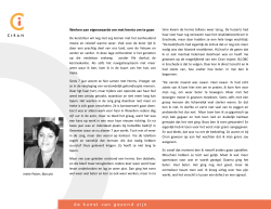 Portret van Ineke Pelzer Werken aan eigenwaarde om met