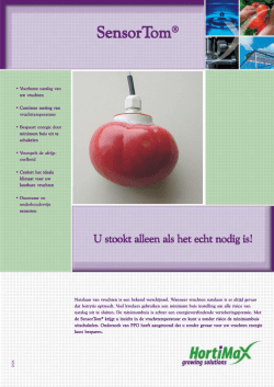 Download hier de SensorTom&reg; folder.