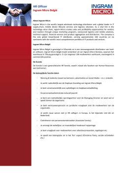HR Officer - Ingram Micro