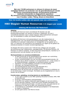 HBO stage Human Resources
