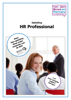 Brochure opleiding HR Professional (2)