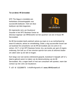 HR Servicedesk NL
