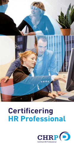 Certificering HR Professional