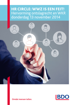 HR CIRCLE: WWZ IS EEN FEIT! Hervorming ontslagrecht en