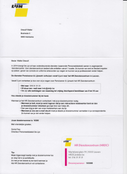 HR Dienstencentrum (HRDC)