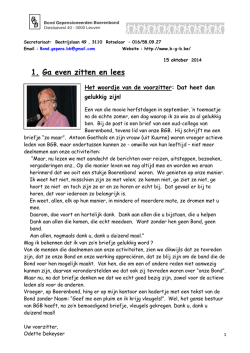 Dat heet gelukkig zijn