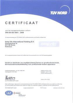 DIN EN ISO 9001:2008 - temp