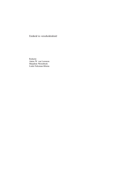 Eenheid in verscheidenheid - Vereniging voor Arbeidsrecht