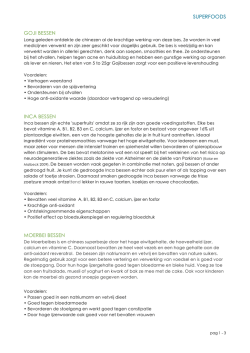 goji bessen inca bessen moerbei bessen superfoods