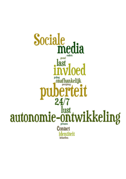 scriptie sociale media en autonomie ontwikkeling