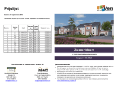 Download prijslijst (PDF) - Heerlijk wonen in Veghel